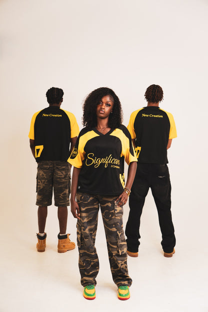 New Creation Jersey - Black/Yellow
