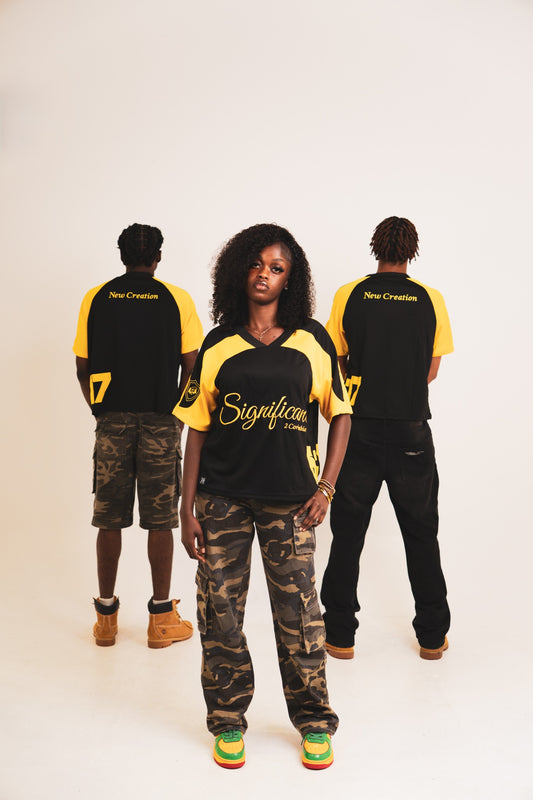 New Creation Jersey - Black/Yellow